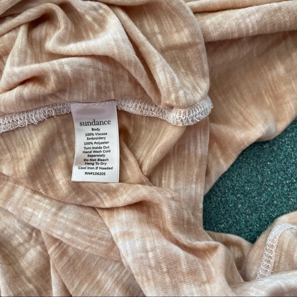 Sundance Bohemian Crocheted Tie Dyed Top - Picture 7 of 8